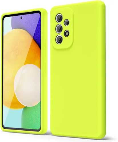 Vista 29 de oakxco Funda para teléfono Samsung Galaxy A12 con agarre de silicona líquida, linda delgada fina suave cubierta de gel de goma TPU lisa para mujeres
