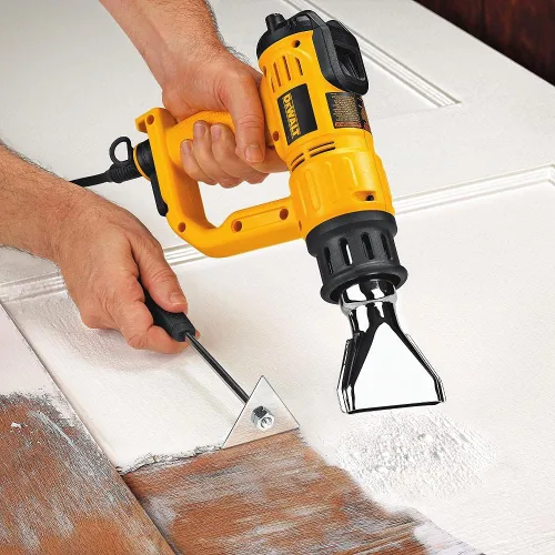 Vista 5 de Pistola de calor DeWalt d26960 K para trabajo pesado, con pantalla LCD