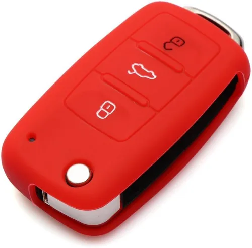 Vista 7 de 9 MOON cobertor de silicona para llave control remoto de silicona, para VW Volkswagen nuevo, Negro
