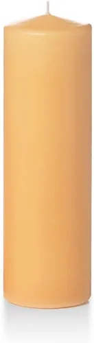 Vista 20 de Yummi - Velas redondas de pilar blancas de 3 pulgadas x 4 pulgadas, 3 por paquete