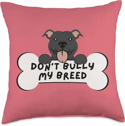 Vista 4 de jovy fits Don't Pit Bull and Bully Breed Lover - Almohada de regalo, 16 x 16 pulgadas, multicolor