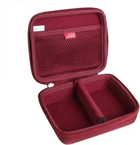 Vista 3 de Hermitshell Estuche rígido de viaje para afeitadora Wahl Professional 5 Star Series WA8061-100 (granate)