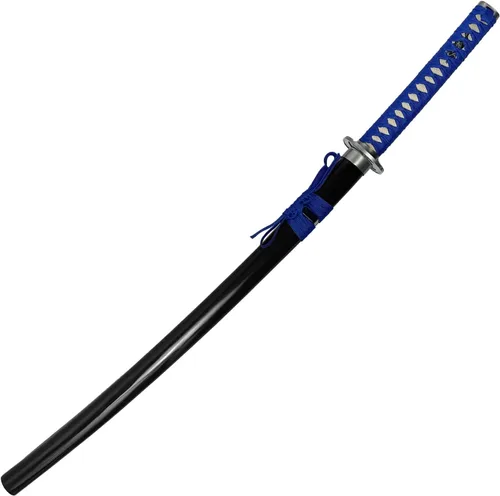 Vista 3 de Anime - Espada samurái de fantasía de 41 pulgadas con metal Tsuba Samurai Champloo Jin