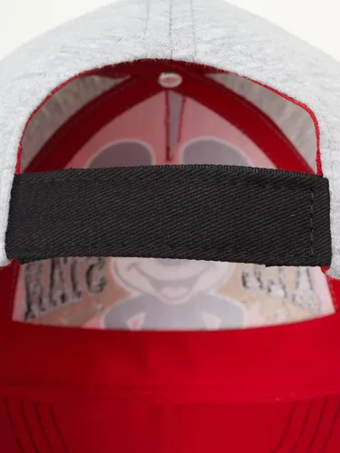 Vista 3 de Disney Gorro Mickey Mouse para niño, gorra de béisbol con espalda a presión, 4 a 7 años