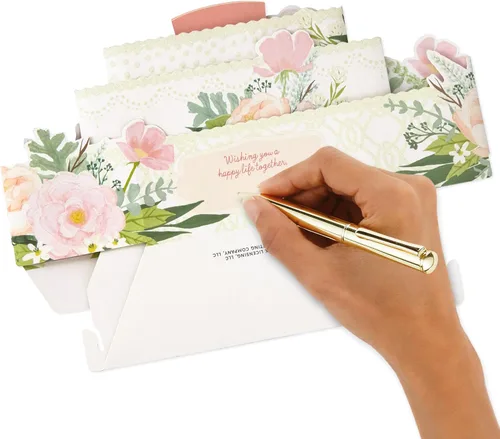 Vista 5 de Hallmark Paper Wonder - Tarjeta de boda desplegable (Felices para siempre)