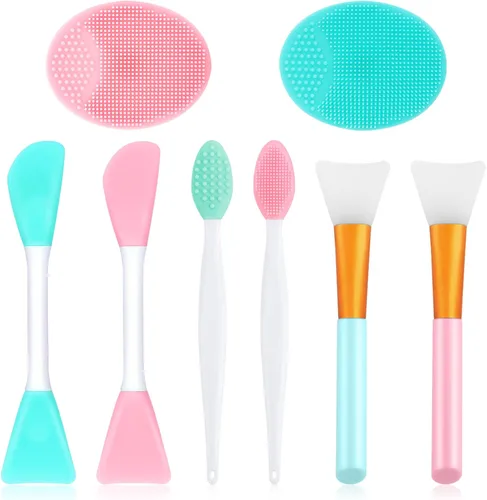 Vista 12 de Yokilly Kit de limpieza facial de silicona: Herramienta para el cuidado de Kit de 6 piezas
