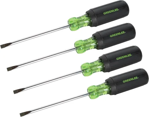 Vista 2 de Greenlee 0153-25C Destornillador, resistente, punta de gabinete 1/4" x 4