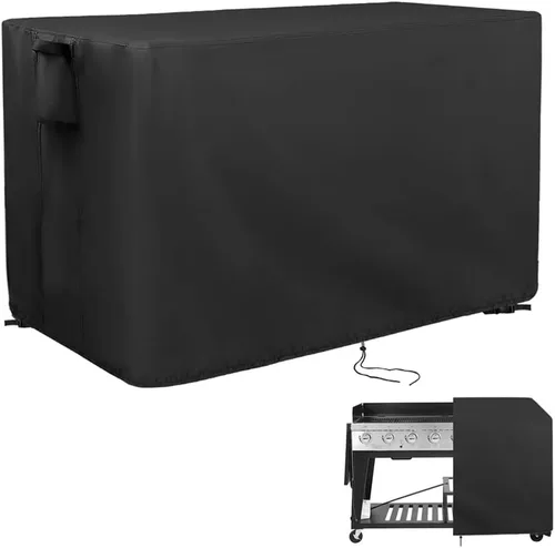 Vista 19 de Cubierta de horno de pizza para Ninja, cubierta de parrilla resistente para horno de exterior Ninja OO100 serie Woodfire 8 en 1, cubiertas