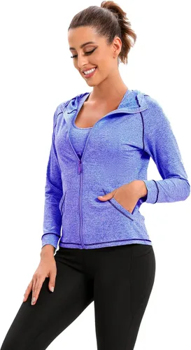 Vista 2 de ZETIY Conjunto de ropa deportiva para mujer, 5 piezas, ropa deportiva para fitness, yoga, correr, atletismo