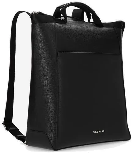 Vista 2 de Cole Haan Grand Ambition - Mochila convertible de piel negra, talla única, Negro, talla única , Mochila convertible de piel Grand Ambition