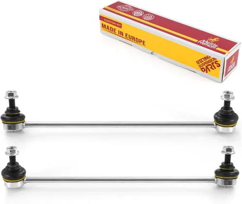 Vista 128 de Metrix Premium Piezas de Chasis - Kit de 2 piezas de Eslabón de Estabilización de Barra Antirrollio Delantera Compatible con 2006-2009 Mitsubishi