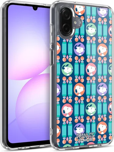 Vista 313 de Head Case Designs Snoopy Deco Dreams - Funda de gel con licencia oficial de Peanuts Blue Pattern [protección de grado militar] compatible con Google