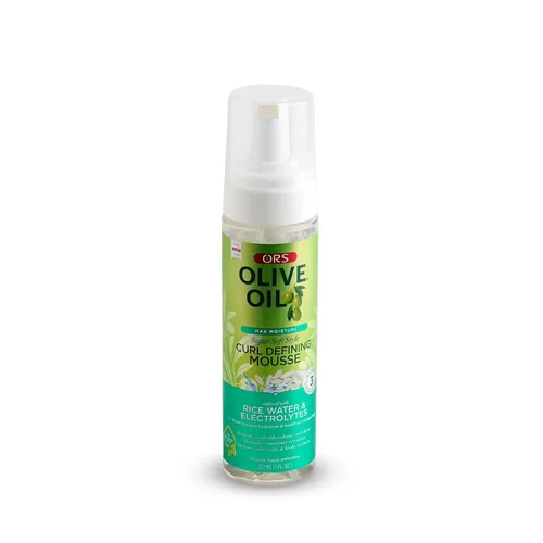 Vista 3 de ORS Aceite de oliva Max Moisture Curl Defining Mousse 7 onzas