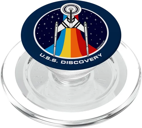 Vista 8 de star trek Retro prisma popsockets soporte para Smartphones y Tablets