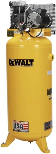 Vista 2 de DEWALT Compresor de aire vertical de 60 galones, estacionario, 3.7 HP, 175 PSI máximo, lubricado con aceite, tanque ASME, rendimiento de grado