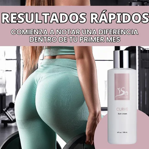 Vista 4 de IsoSensuals Curve Crema para aumento de trasero (seleccione cantidad), CURVE1, 1 botella, 1