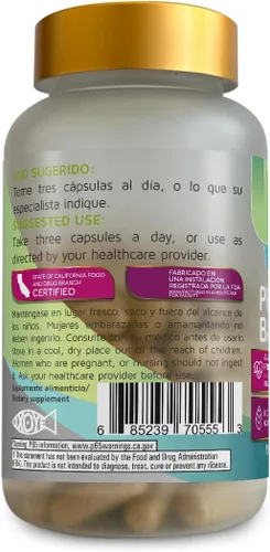 Vista 3 de Betel Natural PresionBalanc Cápsulas de apoyo saludable para la presión - 90 cápsulas