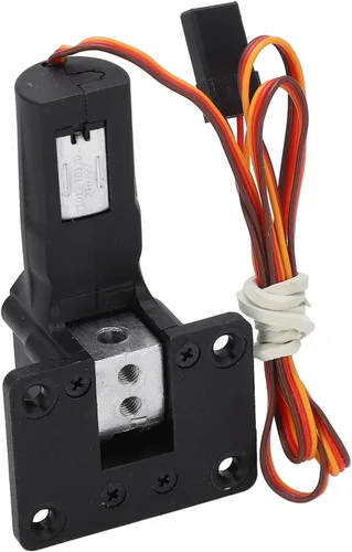 Vista 9 de Oumefar Tren de aterrizaje retráctil eléctrico Tren de aterrizaje retráctil eléctrico para 1.1M RC Plane Fixed Wing Aircraft RC Accesorios