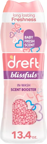 Vista 9 de Dreft Blissfuls - Perlas potenciadoras de aroma para usar en el lavado, aroma fresco para bebé, 24 onzas