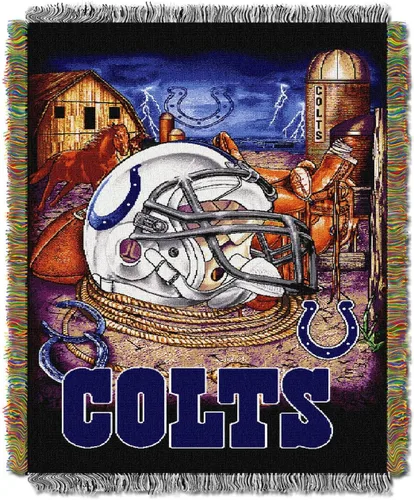 Vista 16 de Northwest NFL Woven Tapestry Wall Hanging, 48 x 60 Inches, Officially Licensed, Decorative Fringes
