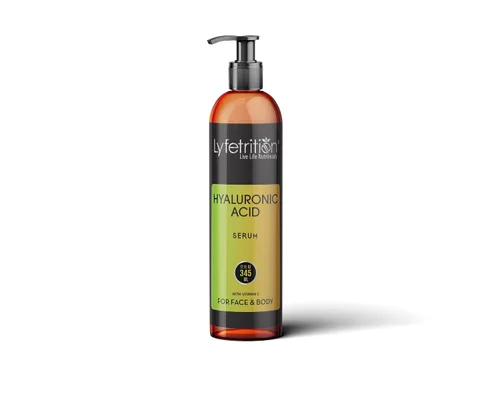 Vista 13 de Lyfetrition Suero de ácido azelaico con ácido hialurónico Suero facial natural con vitamina C y aloe vera (12 onzas líquidas), transparente