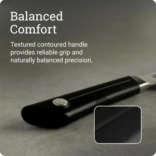 Vista 4 de Shun Sora - Cuchillo para pelar, Santoku, Negro