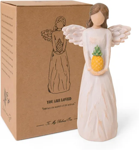 Vista 10 de Regalos de enfermera para mujeres, estatua de enfermera de ángel pintada a