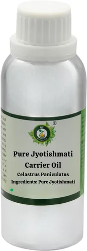 Vista 10 de R V Essential Pure Jyotishmati Aceite portador - Celastrus Paniculatus (100% puro y natural prensado en frío)