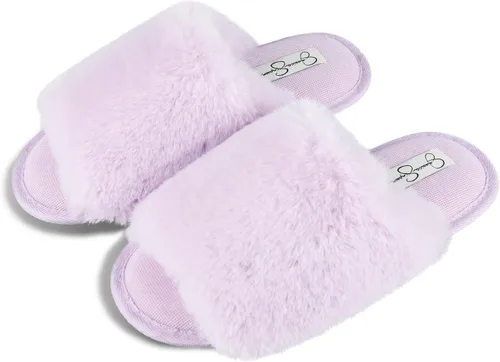 Vista 3 de Jessica Simpson - Pantuflas piel sintética para mujer con espuma viscoelástica