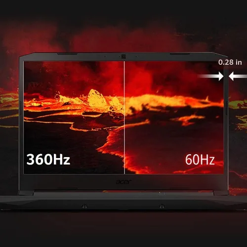 Vista 4 de acer Nitro 5 AN517-41-R3NX - Laptop para juegos, CPU AMD Ryzen 7 5800H