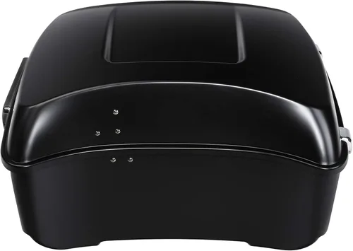 Vista 2 de XFMT Maletero de Motocicleta 34,8 cm de Negro Mate para Harley Touring Road King Street Glide Road Glide Electra Glide Ultra Classic '14-Posterior