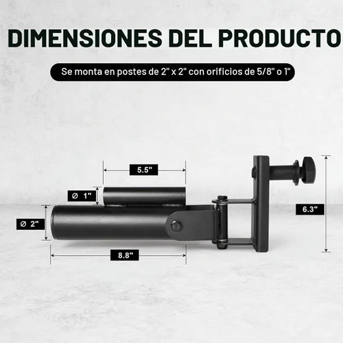 Vista 3 de LIONSCOOL Accesorios para minas terrestres, accesorios de fila de barra en T ultra duraderos con amplia compatibilidad para entrenamiento de cuerpo