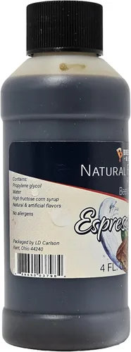 Vista 4 de Brewer's Best Aromatizante natural de frutas de cerveza y vino (frijol espresso)