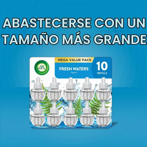 Vista 7 de Air Wick - Recambios para enchufar, agua fresca, infundida con aceites esenciales, 2