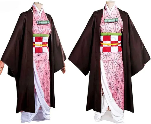 Vista 2 de Tkieio Kochou - Disfraz de Kochou para cosplay, kimono, uniforme de juego de rol, conjunto completo