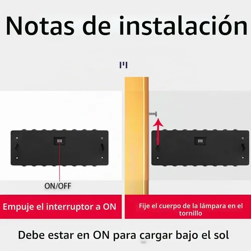 Vista 6 de ASLIDECOR 16 luces LED solares de pared, paquete de 2 luces solares blancas cálidas impermeables para cerca, iluminación solar negra para cubierta
