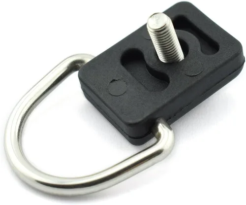 Vista 5 de HJ Garden Anillo D para kayak con kit de tornillos, canoa, barco, pesca, aparejo, vela, camping, accesorios de hardware de seguridad, kit de amarre