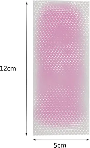 Vista 2 de 40 hojas de parches de gel refrescante para la fiebre, tiras refrescantes para la frente, láminas de gel refrescante para aliviar el dolor