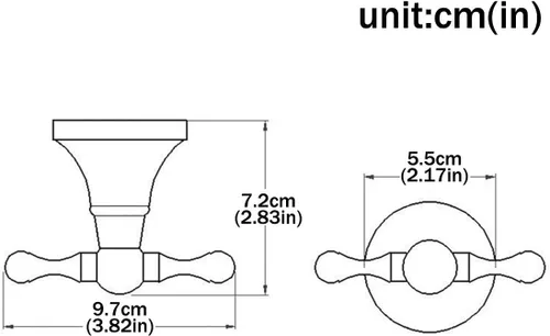 Vista 5 de Flybath Juego de 4 piezas – Soporte para papel higiénico, gancho para abrigo, anillo redondo para toallas y toallero de 24 pulgadas montado