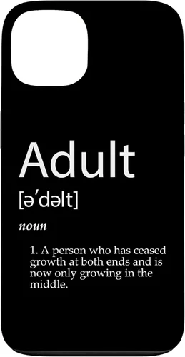 Vista 7 de Funny Adult Definition Joke for Parents Dad Mom Adults Case for iPhone XR