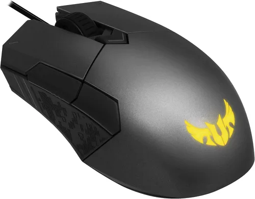 Vista 3 de ASUS TUF Gaming M5 mice USB Óptico 6200 DPI Negro ratón
