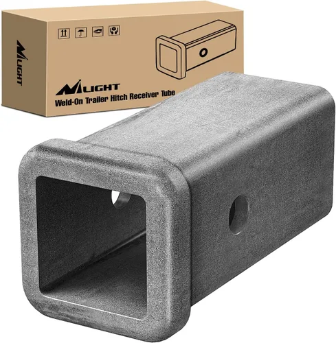 Vista 20 de Nilight Adaptador extensor de receptor de enganche de remolque, reductor de adaptador de enganche de 1-1/4 a 2 pulgadas, convertidor de manguito