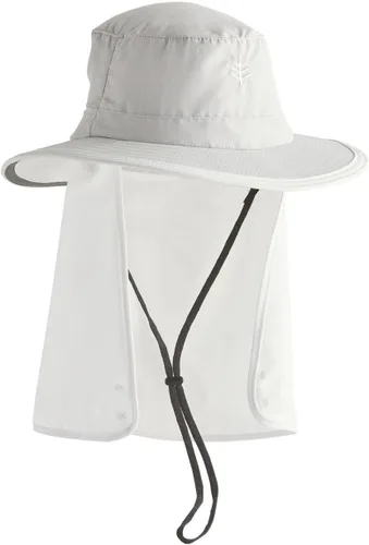 Vista 4 de Sombrero flotante para navegación con cuello – Protección solar UPF 50+ – Convertible