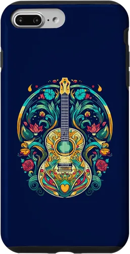 Vista 12 de Funda para iPhone 16 para guitarra abstracta, decoración artística, amante de la música
