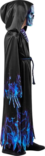 Vista 2 de Rubies Boy's Blue Reaper Costume Robe & Mask