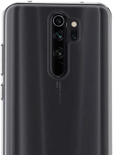 Vista 6 de MaiJin Funda para Xiaomi Redmi Note 8 Pro (6.39 pulgadas) Suave TPU Gel de goma parachoques transparente contraportada