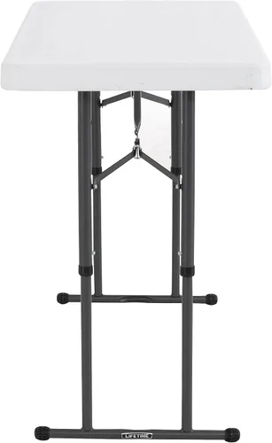 Vista 5 de Lifetime Mesa de utilidad plegable ajustable en altura comercial, 4 pies