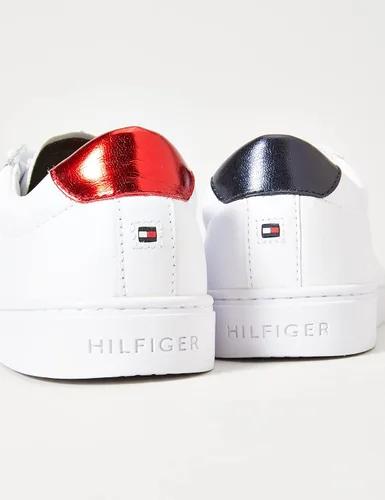 Vista 2 de Tommy Hilfiger Zapatillas deportivas básicas náuticas para mujer, Desert Sky, 6