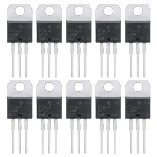 Vista 37 de 2N2222 2N2222A Transistores amplificadores NPN de silicio TO-92 60V 800mA (Paquete de 200 piezas)
