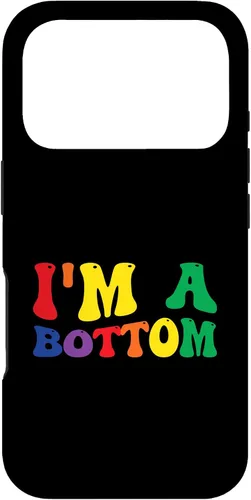 Vista 30 de Funny Gay Pride Rainbow Flag I'm A Bottom Case for iPhone 16